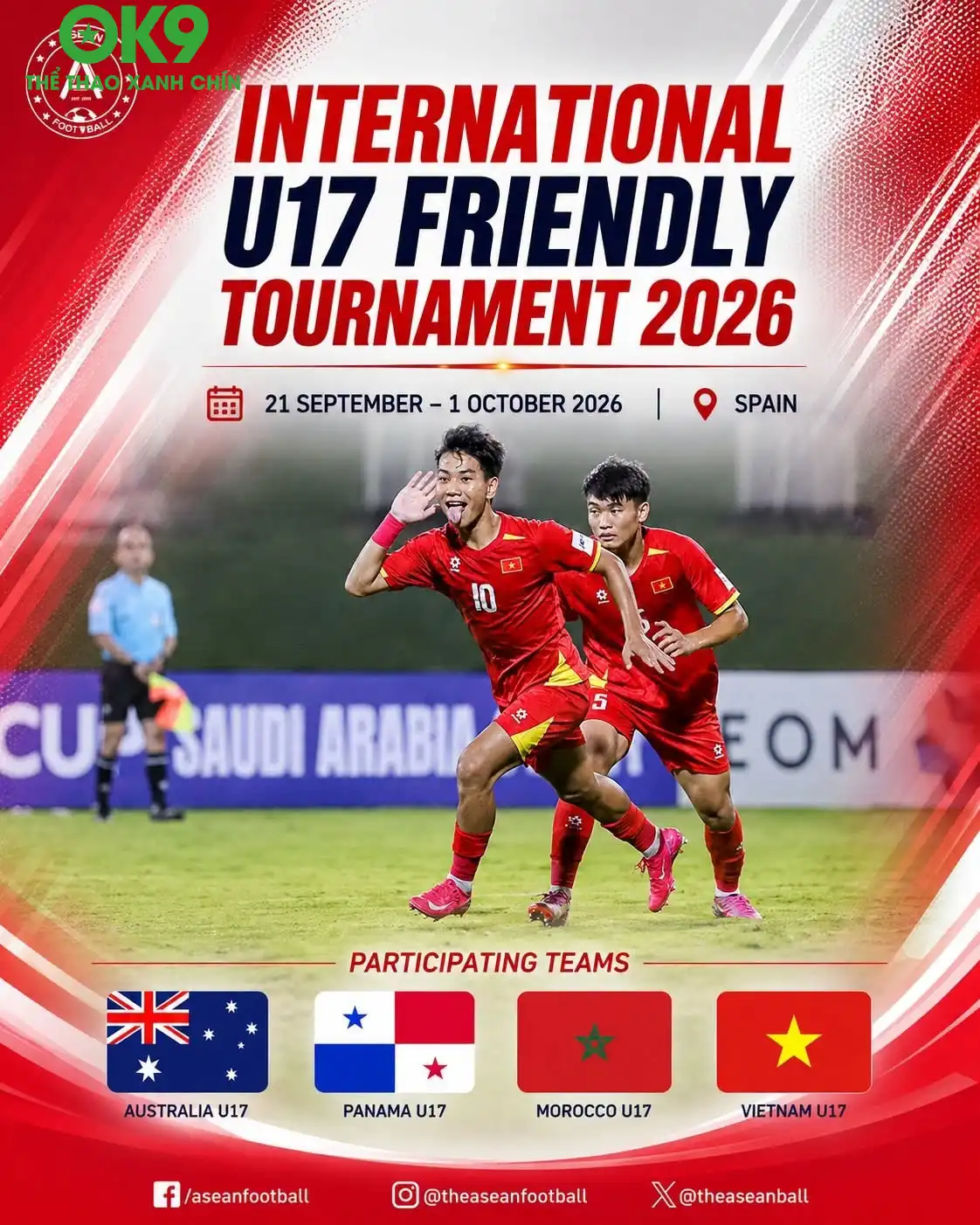 Trang ASEAN Football đưa tin về chuyến tập huấn của U17 Việt Nam